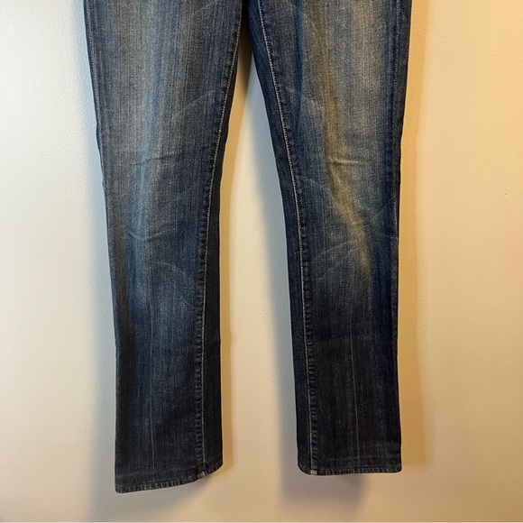 74AM Jeans 7 for All Mankind Straight Leg Denim Medium Wash Sz 28 EUC - Picture 6 of 10